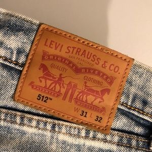Levi's Acid Wash 512 Jeans